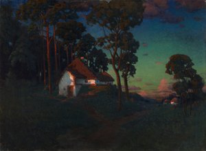 Village at Sunset, 1923