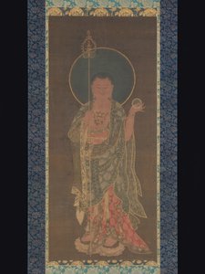 Hanging Scroll of Kshitigarbha