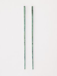 Pair of chopsticks by Korean School