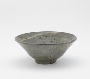 Tea bowl, Totoya type, Choson period, late 16th-early 17th century by Korean School