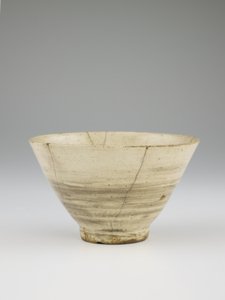 Tea bowl, in style of hakeme