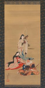 The Legendary Empress Jingu, mid-19th century