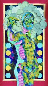 Vibrant Abstract Figure by Kostyantin Malginov