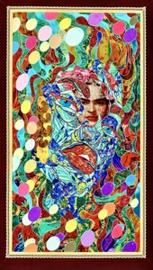 Vibrant Mosaic Portrait
