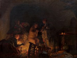 Leonora Christina Stripped and Searched by Servants of Queen Sofie Amalie, 1888
