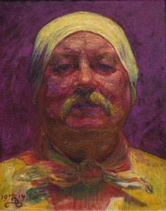 Self-Portrait by Kristian Zahrtmann