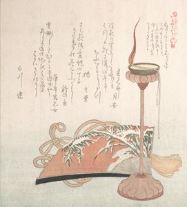 Candle-Stand and Fan