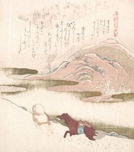Snowy Landscape by Kubo Shunman