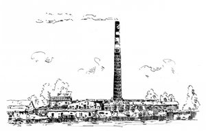 Architecture Art Drawing Sketch 3 by Kulik