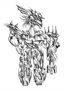 Armored Alien Warrior
