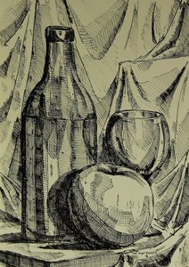 Classic Still Life Sketch