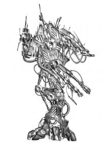 Detailed Sci-Fi Mech
