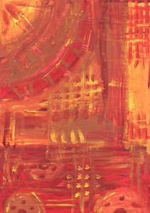 Dynamic Abstract Warmth