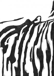 Fluid Zebra Pattern by Kulik