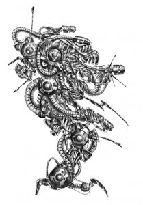 Intricate Cyberpunk Machine