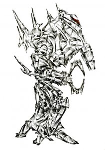 Intricate Mechanical Beast