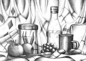 Monochrome Table Still Life