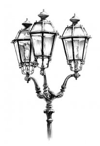 Ornate Vintage Street Lamp