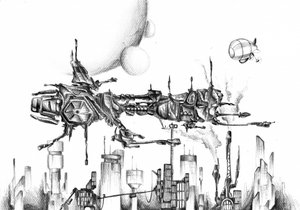 Sci-Fi Industrial Metropolis