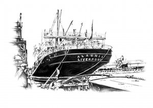 Shipyard Dry Dock by Kulik