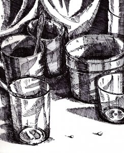 Still Life with Glasses