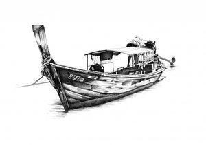 Thai Longtail Boat