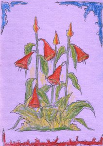 Vibrant Red Blooms by Kulik