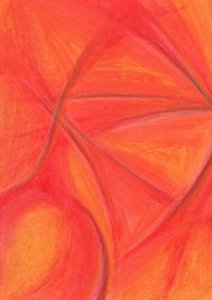 Warm Abstract Flow