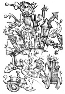 Whimsical Fantasy Kingdom