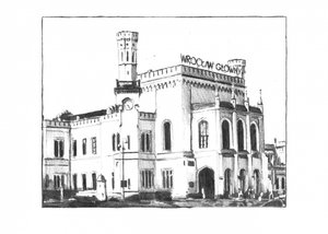 Wrocław Main Station Drawing by Kulik