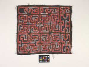 Shirt Panel (Mola) by Kuna Indian Culture