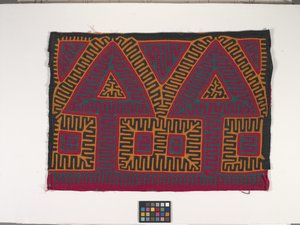 Shirt Panel (Mola) by Kuna Indian Culture