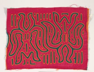 Shirt Panel (mola), c.1950