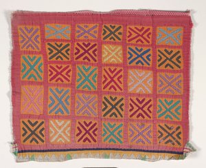 Shirt Panel (mola) by Kuna Indian Culture