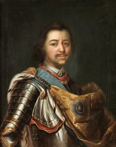 Portrait of Emperor Peter I the Great by Kupecky