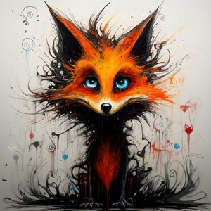 Anthropomorphism of the Magic Fox 2