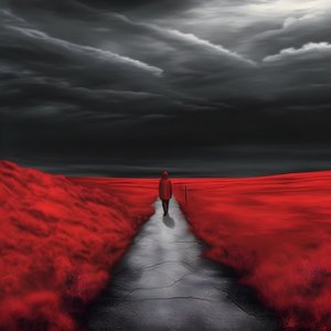 A Long Red Road. Walking. Like the Hero Who Never Ran. 3
