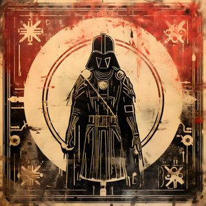 Metal Etching Art in the Style of Ancient Egyptian Aesthetics