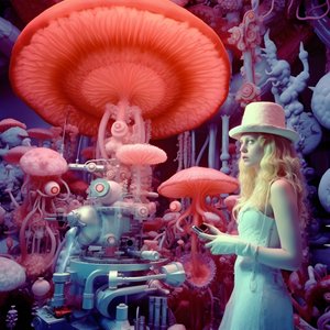 Super-Resolution Electron Microscope Shot of Woman in the Artistic Style of David LaChapelle 4