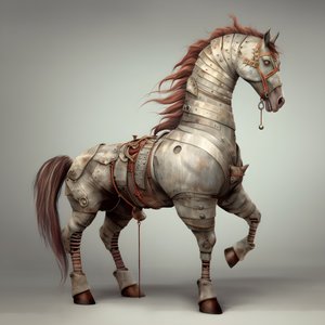 anthropomorphic horse 2
