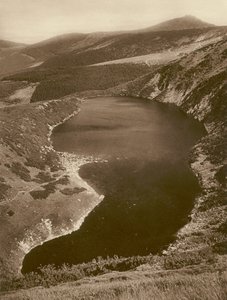 The Great Pond and the Schneekoppe (Riesengebirge)
