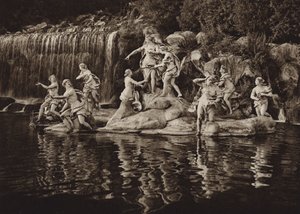 Caserta, Gruppo di Diana, in the Park by Kurt Hielscher