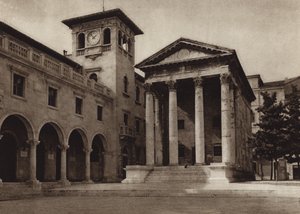 Italy: Polo, Tempio Augusteo by Kurt Hielscher