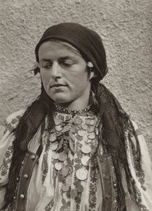 Romania: Merisor, Peasant Woman by Kurt Hielscher