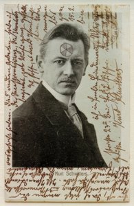 To Walter Dexel by Kurt Schwitters