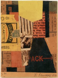 Merz 301 - Potatoes by Kurt Schwitters