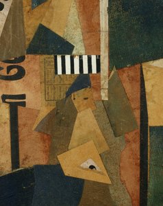 Merz Drawing 203 by Kurt Schwitters
