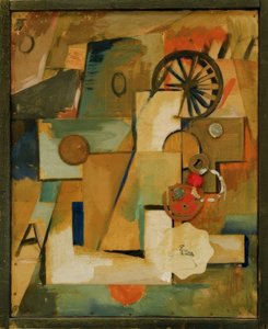 Untitled (Your Faithful) by Kurt Schwitters