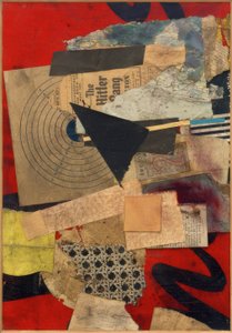 Untitled (The Hitler Gang) by Kurt Schwitters