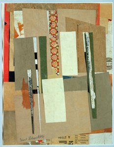 Railway, 2nd Class by Kurt Schwitters